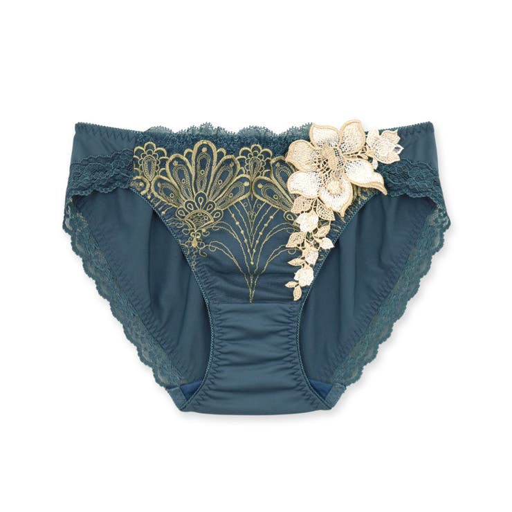 華麗なエキゾチックランジェリー。 ヒップに心地よくフィットするノーマルショーツ … | fran de lingerie | 詳細画像2 