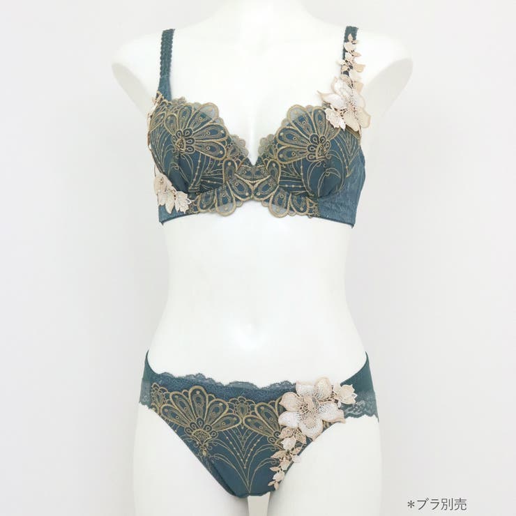 華麗なエキゾチックランジェリー。 ヒップに心地よくフィットするノーマルショーツ … | fran de lingerie | 詳細画像8 