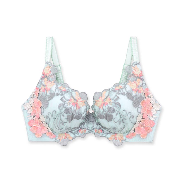 ボディメイクの真骨頂印象派の絵画のようなフラワーモチーフ 「グレースイストムード… | fran de lingerie | 詳細画像3 