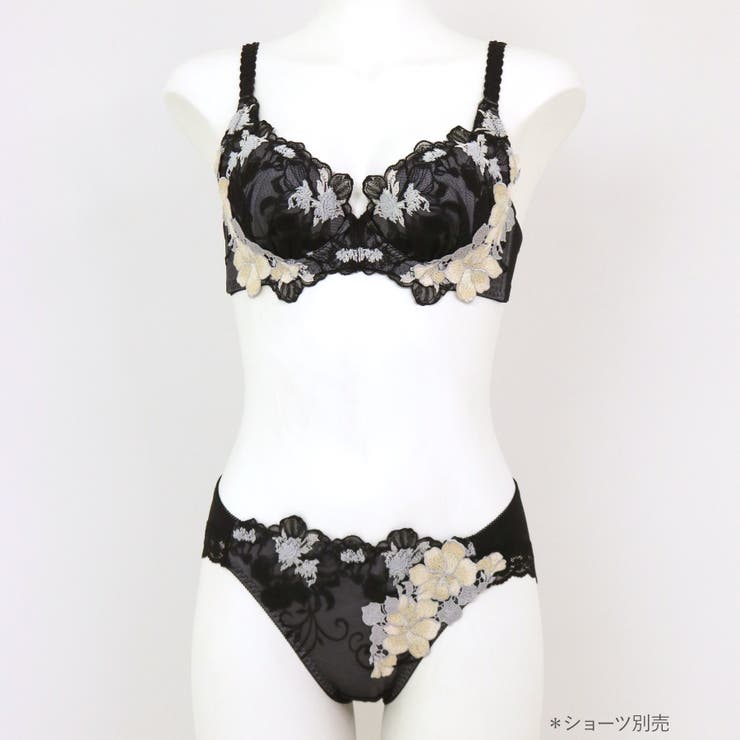 ボディメイクの真骨頂印象派の絵画のようなフラワーモチーフ 「グレースイストムード… | fran de lingerie | 詳細画像24 