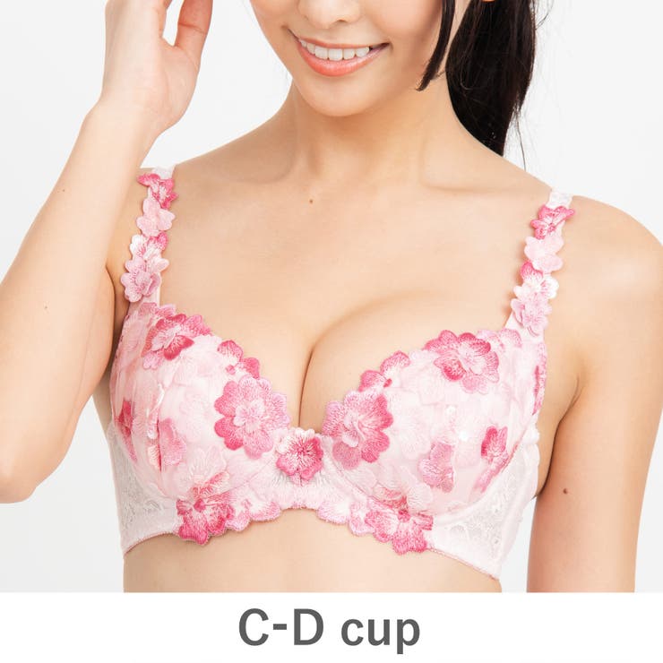 ピンク | GRACE Flower Petal | fran de lingerie