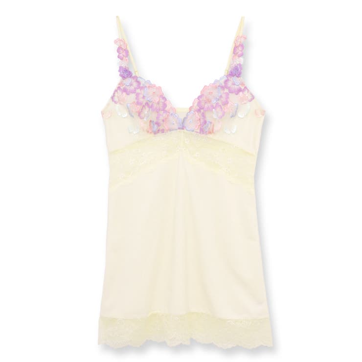 クリーム | GRACE Flower Petal | fran de lingerie