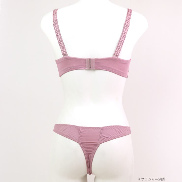 可憐な花びら刺繍フェミニンヒップに 「グレースイストフラワーペタル タンガ」 | fran de lingerie | 詳細画像17 