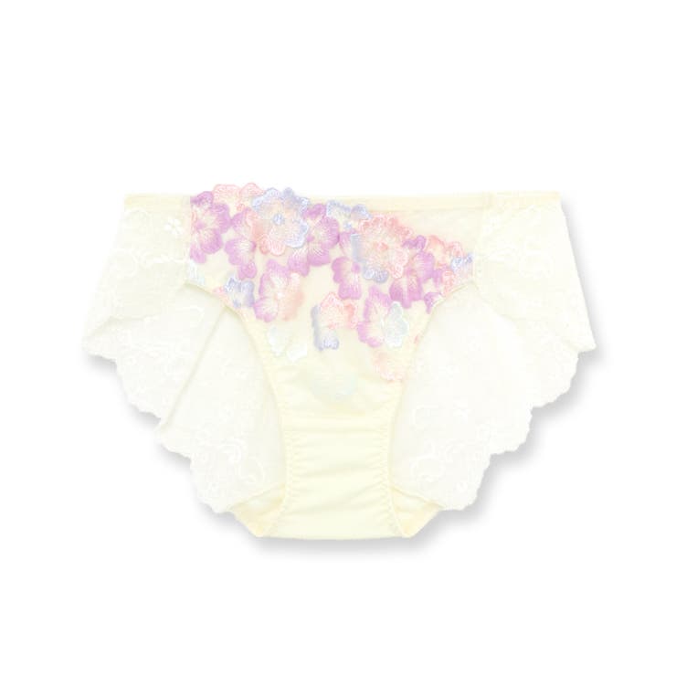 可憐な花びら刺繍美しさも、機能も 「グレースイストフラワーペタル バックレース」 | fran de lingerie | 詳細画像3 