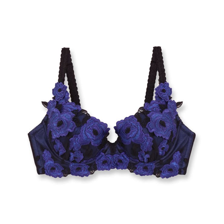 ボディメイクの真骨頂ゴージャス薔薇刺繍 「グレースイストグランデ ブラジャー（ワ… | fran de lingerie | 詳細画像2 