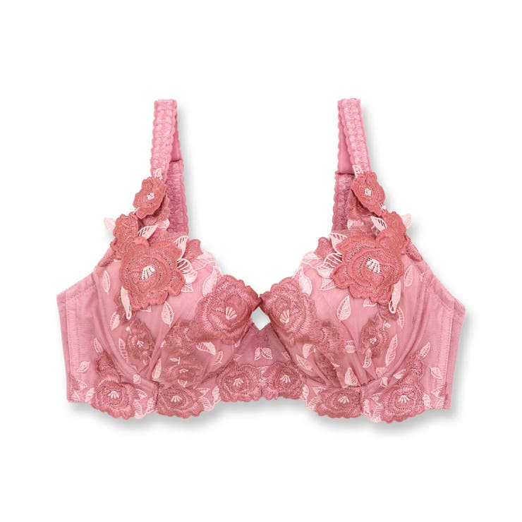 ボディメイクの真骨頂ゴージャス薔薇刺繍 「グレースイストグランデ ブラジャー（ワ… | fran de lingerie | 詳細画像9 
