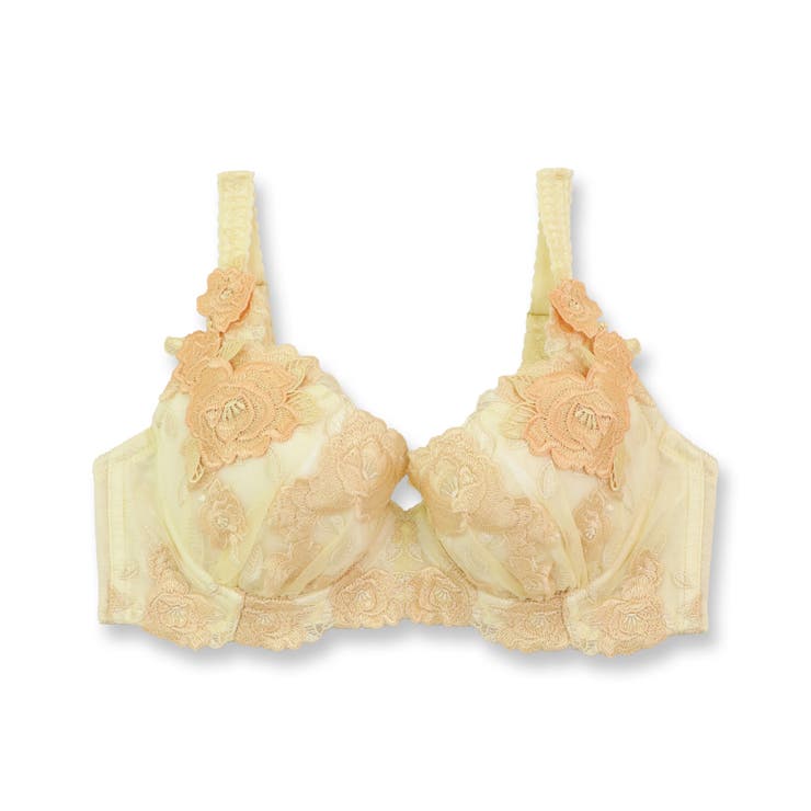 ボディメイクの真骨頂ゴージャス薔薇刺繍 「グレースイストグランデ ブラジャー（ワ… | fran de lingerie | 詳細画像12 