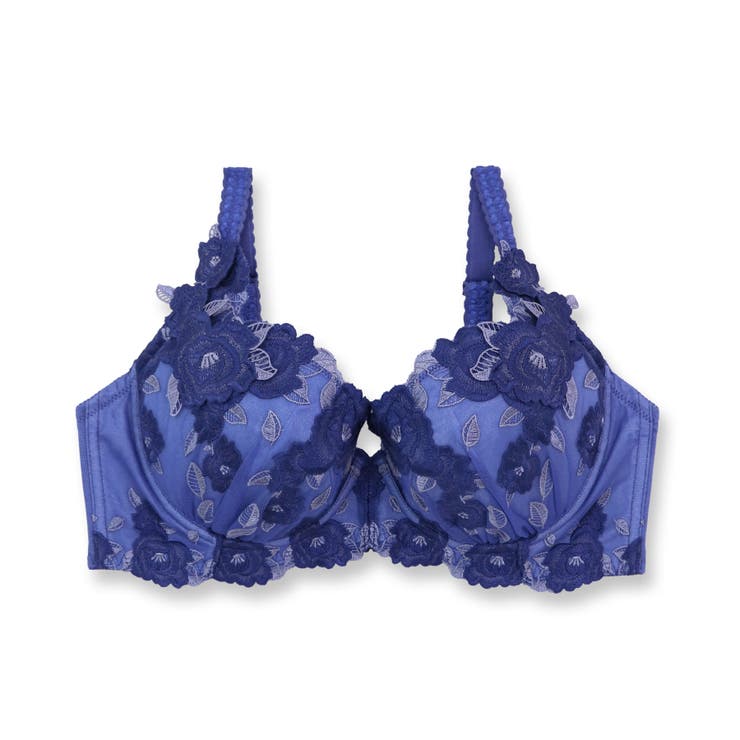 ボディメイクの真骨頂ゴージャス薔薇刺繍 「グレースイストグランデ ブラジャー（ワ… | fran de lingerie | 詳細画像3 