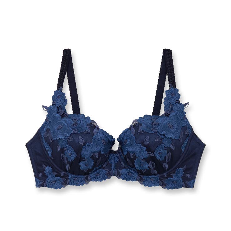 ボディメイクの真骨頂ゴージャス薔薇刺繍 「グレースイストグランデ ブラジャー（ワ… | fran de lingerie | 詳細画像6 