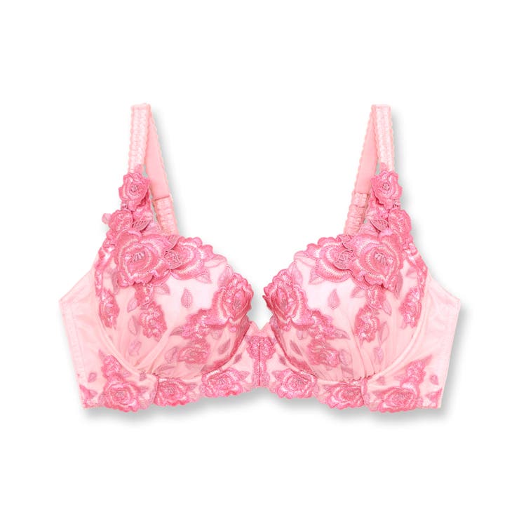 ボディメイクの真骨頂ゴージャス薔薇刺繍 「グレースイストグランデ ブラジャー（ワ… | fran de lingerie | 詳細画像7 