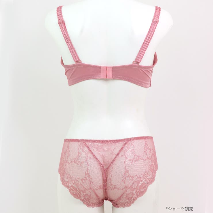 ボディメイクの真骨頂ゴージャス薔薇刺繍 「グレースイストグランデ ブラジャー（ワ… | fran de lingerie | 詳細画像26 