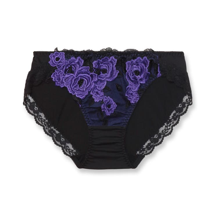 ゴージャス薔薇刺繍しっかりフィット 「グレースイストグランデ ショーツ」 | fran de lingerie | 詳細画像6 