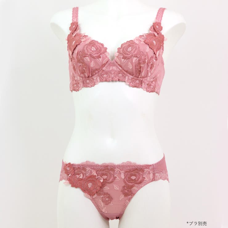 ゴージャス薔薇刺繍しっかりフィット 「グレースイストグランデ ショーツ」 | fran de lingerie | 詳細画像16 