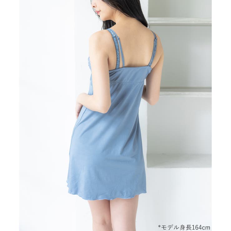 ゴージャス薔薇刺繍ワンピースのインナーとして 「グレースイストグランデ | fran de lingerie | 詳細画像19 