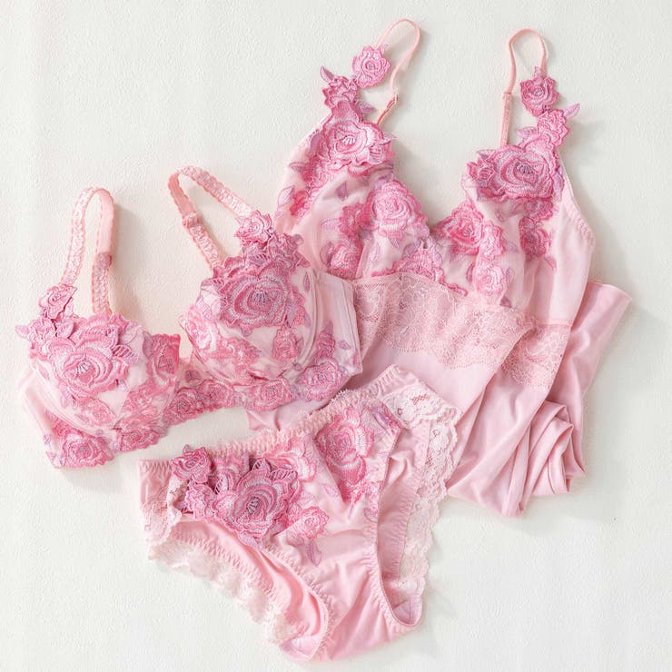 ゴージャス薔薇刺繍ワンピースのインナーとして 「グレースイストグランデ | fran de lingerie | 詳細画像31 