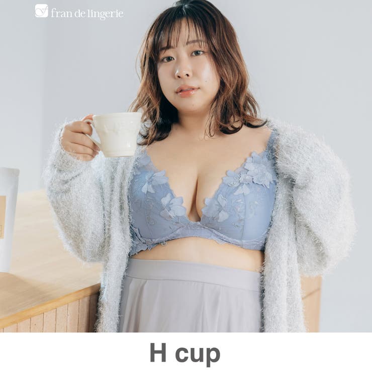 ブルー | 餅田コシヒカリさんとフランデランジェリーのコラボレーションが再び実現♪楽ちん＆キ… | fran de lingerie