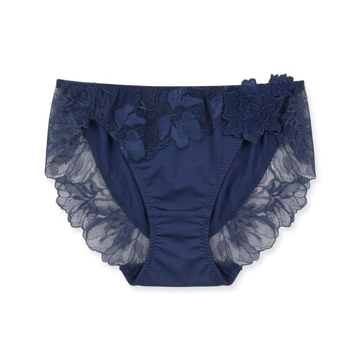 ネイビー | リュクスが寄り添うGRACE soin Luminousヒップに心地よくフィット… | fran de lingerie