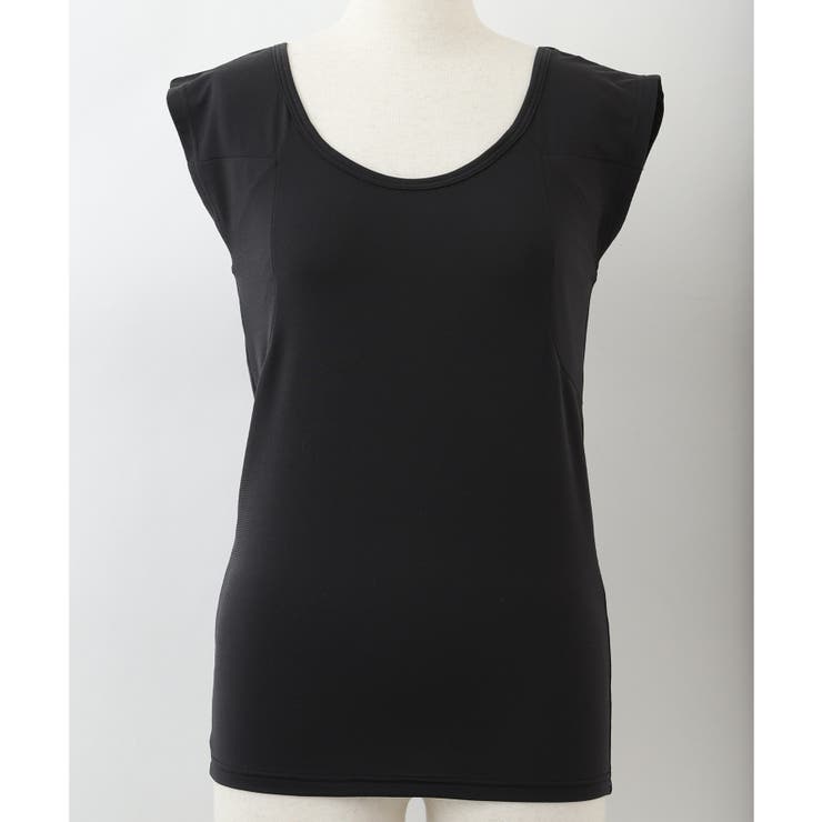 冷感＋多機能 ベーシックインナー「冷はだヴェール」脇汗パッド付き、フレンチスリー… | fran de lingerie | 詳細画像9 