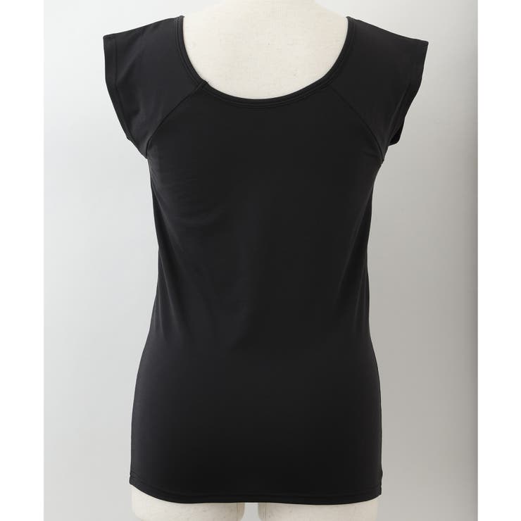 冷感＋多機能 ベーシックインナー「冷はだヴェール」脇汗パッド＆カップ付き、フレン… | fran de lingerie | 詳細画像8 