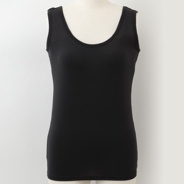 冷感＋多機能 ベーシックインナー「冷はだヴェール」脇汗パッド付きタンクトップ 「… | fran de lingerie | 詳細画像8 