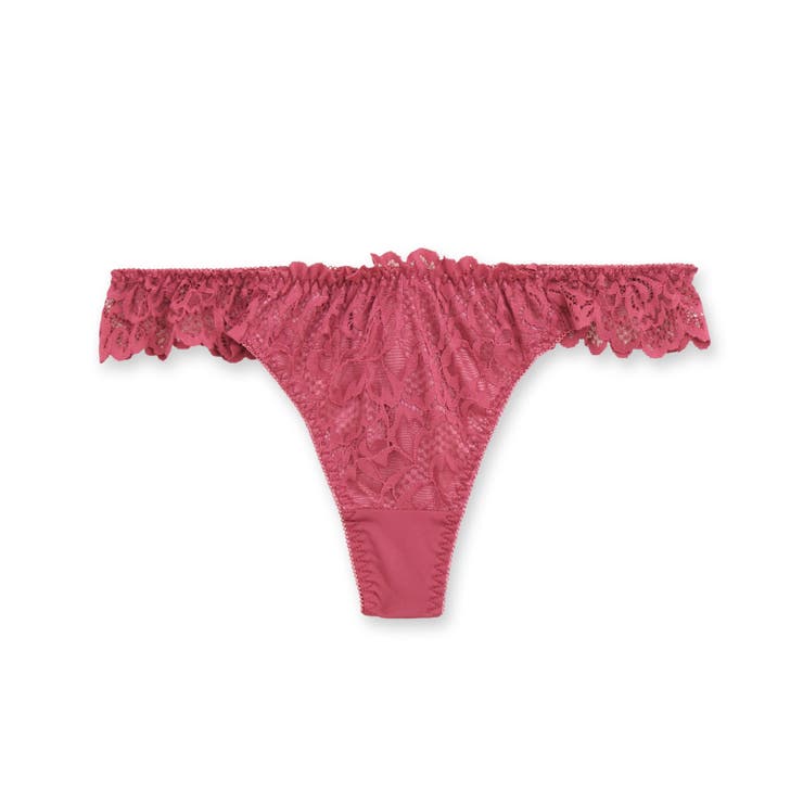 ローズワイン | LacyQueen レーシークィーン コーディネートTバック（タンガ） | fran de lingerie
