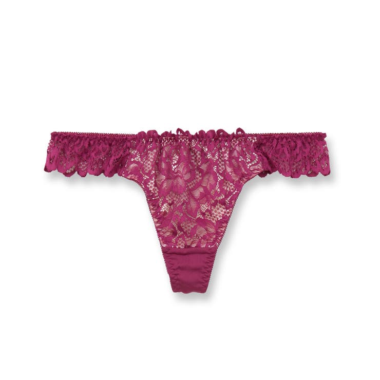 ワイン | LacyQueen レーシークィーン コーディネートTバック（タンガ） | fran de lingerie