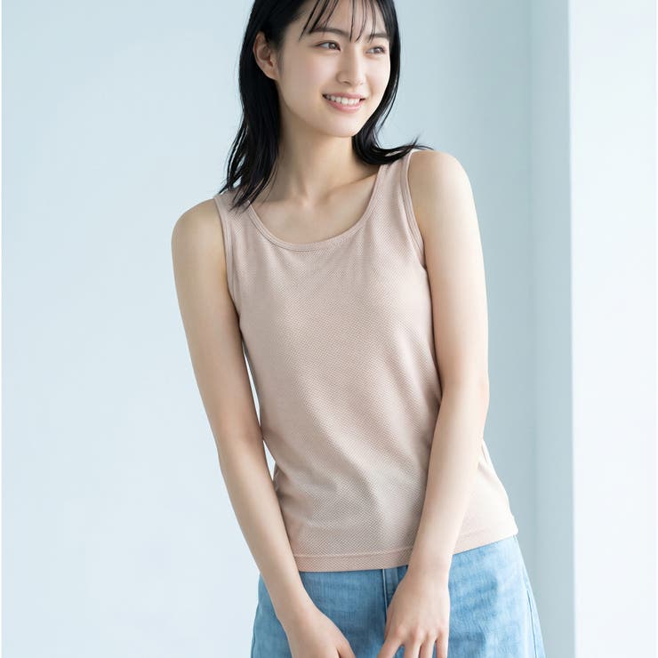 ムレ知らず！通年快適なメッシュインナー響きにくい！美シルエットのシンプル設計 「… | fran de lingerie | 詳細画像6 