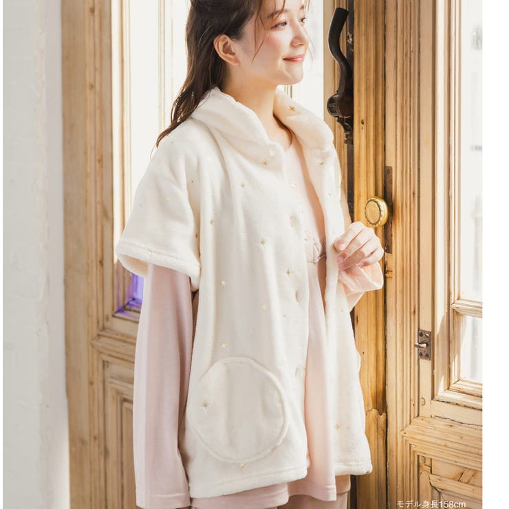 ふんわり軽くて暖かいmemory fleece (メモリーフリース)着れるブラン… | fran de lingerie | 詳細画像14 