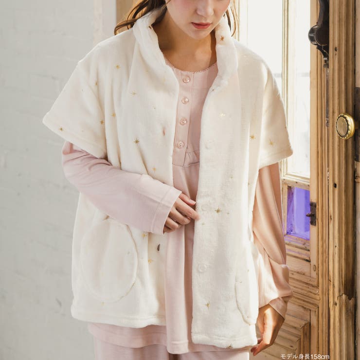 ふんわり軽くて暖かいmemory fleece (メモリーフリース)着れるブラン… | fran de lingerie | 詳細画像15 