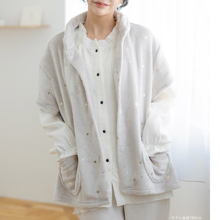 ふんわり軽くて暖かいmemory fleece (メモリーフリース)着れるブラン… | fran de lingerie | 詳細画像16 