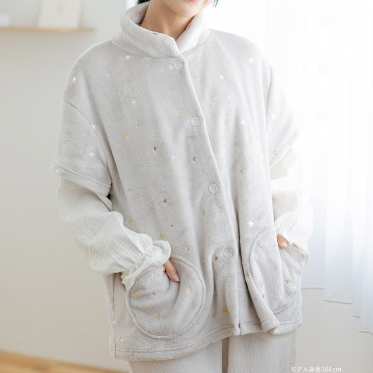 ふんわり軽くて暖かいmemory fleece (メモリーフリース)着れるブラン… | fran de lingerie | 詳細画像18 