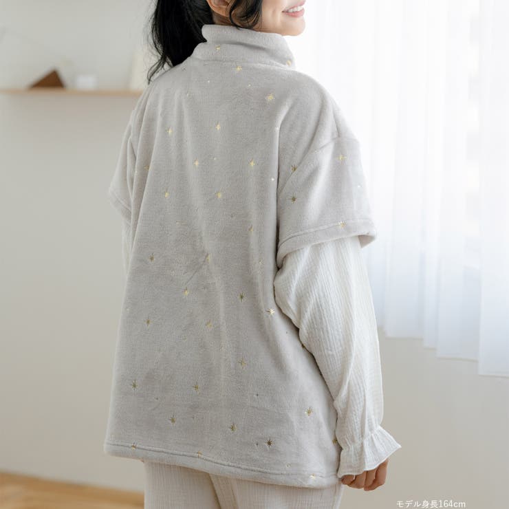 ふんわり軽くて暖かいmemory fleece (メモリーフリース)着れるブラン… | fran de lingerie | 詳細画像20 