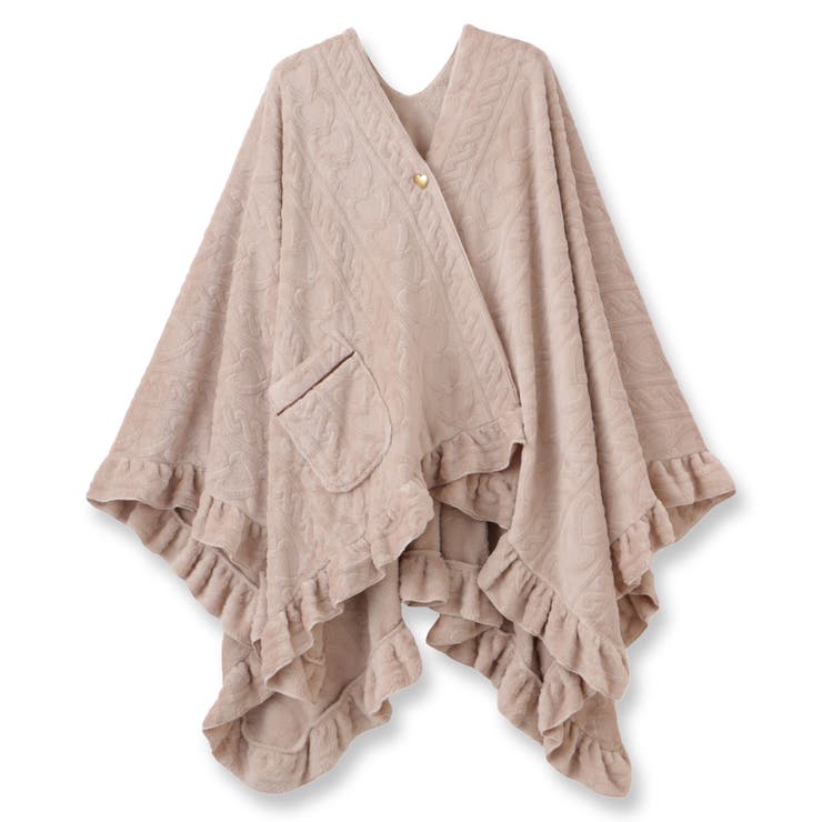 もこもこ ブランケット 着る毛布 | fran de lingerie | 詳細画像2 