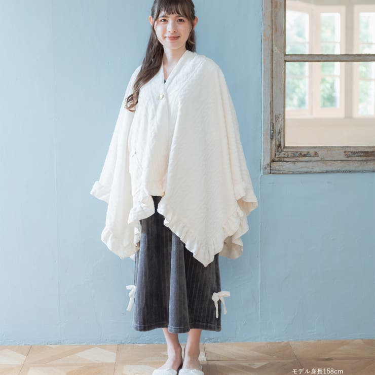 もこもこ ブランケット 着る毛布 | fran de lingerie | 詳細画像4 