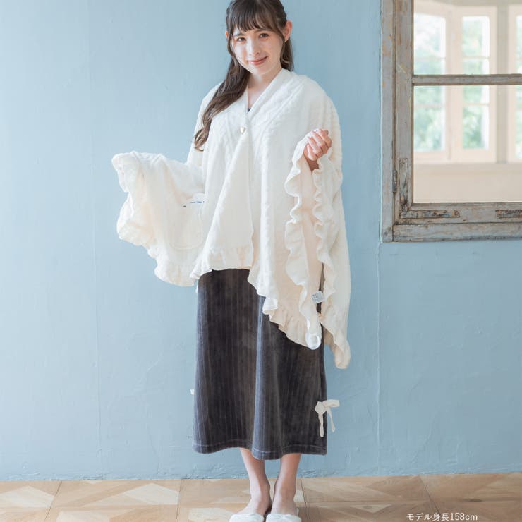 もこもこ ブランケット 着る毛布 | fran de lingerie | 詳細画像5 
