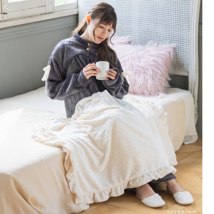 もこもこ ブランケット 着る毛布 | fran de lingerie | 詳細画像8 