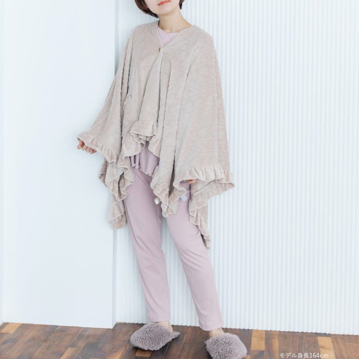 もこもこ ブランケット 着る毛布 | fran de lingerie | 詳細画像11 