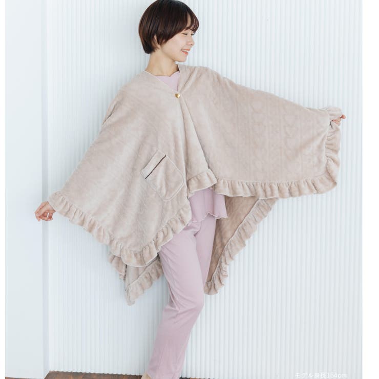 もこもこ ブランケット 着る毛布 | fran de lingerie | 詳細画像13 