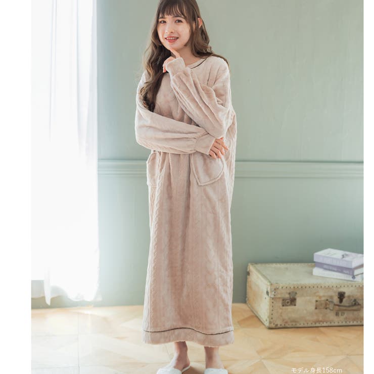 もこもこ ルームウェア ワンピース | fran de lingerie | 詳細画像6 