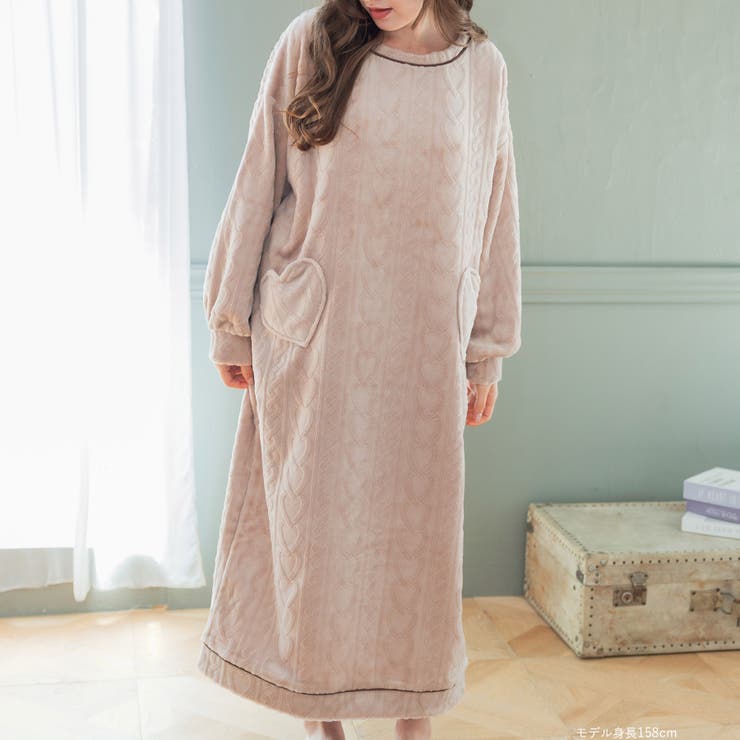 もこもこ ルームウェア ワンピース | fran de lingerie | 詳細画像7 