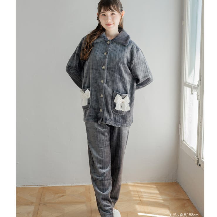 もこもこ パジャマ ルームウェア | fran de lingerie | 詳細画像4 