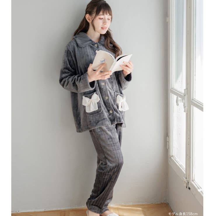 もこもこ パジャマ ルームウェア | fran de lingerie | 詳細画像5 