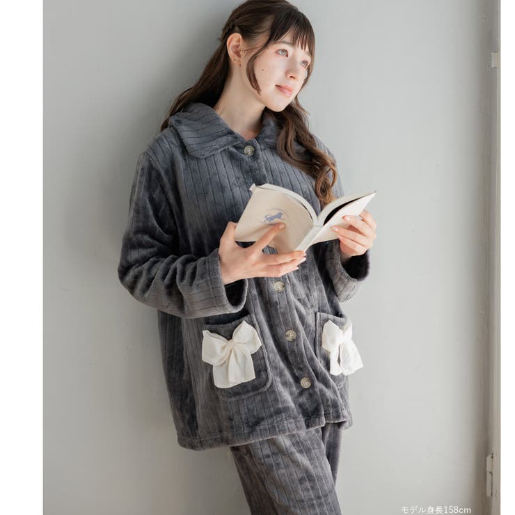 もこもこ パジャマ ルームウェア | fran de lingerie | 詳細画像6 