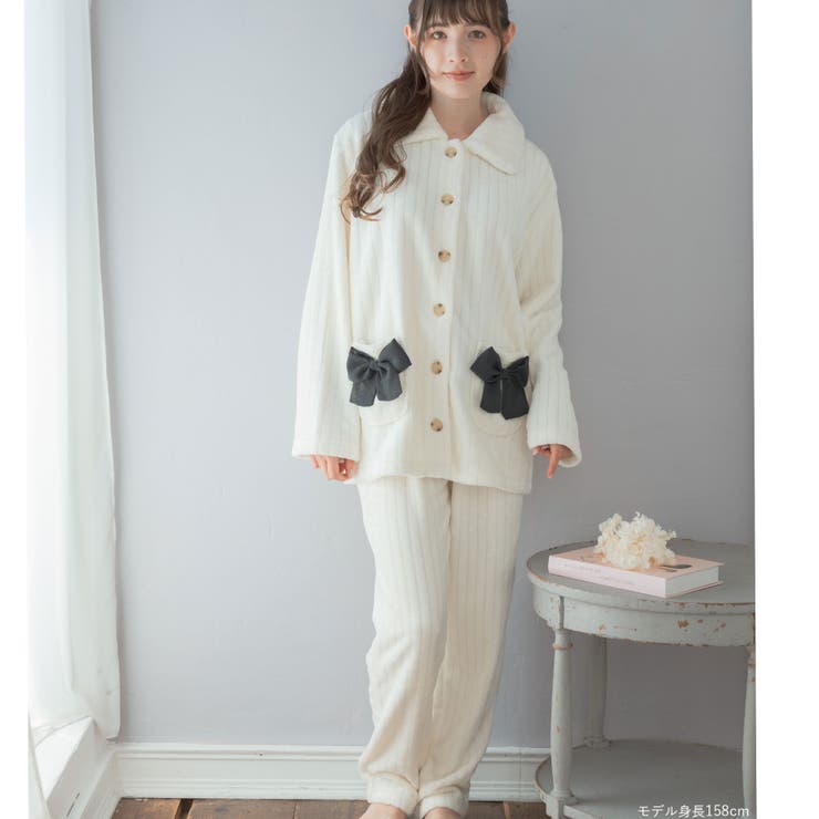 もこもこ パジャマ ルームウェア | fran de lingerie | 詳細画像10 