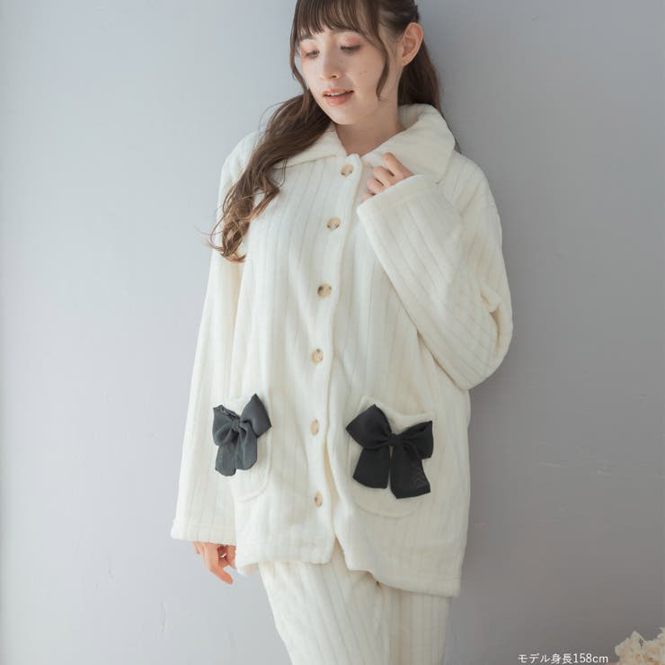 もこもこ パジャマ ルームウェア | fran de lingerie | 詳細画像14 