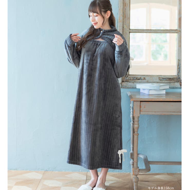 もこもこ ワンピース ルームウェア | fran de lingerie | 詳細画像4 