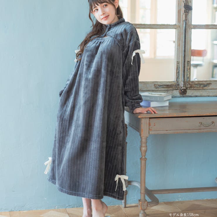 もこもこ ワンピース ルームウェア | fran de lingerie | 詳細画像6 