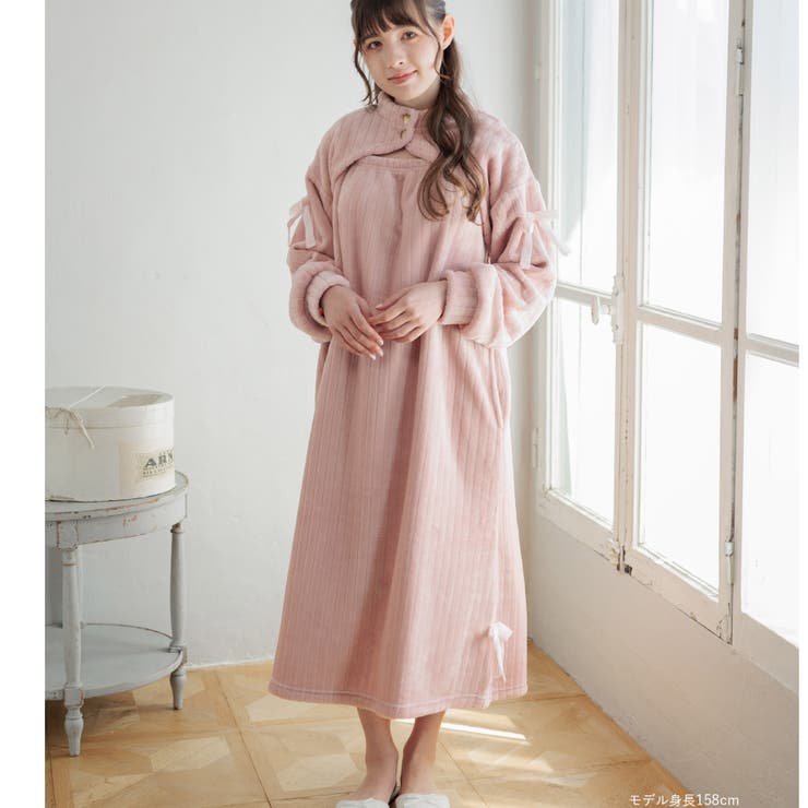 もこもこ ワンピース ルームウェア | fran de lingerie | 詳細画像14 