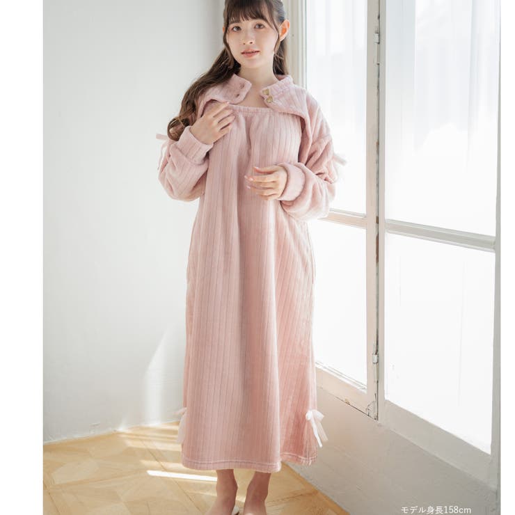 もこもこ ワンピース ルームウェア | fran de lingerie | 詳細画像19 