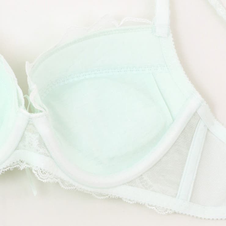 きらめくフェミニンなフラワー刺繍レース自分らしいバストに 「ナチュラルデイリーブ… | fran de lingerie | 詳細画像5 